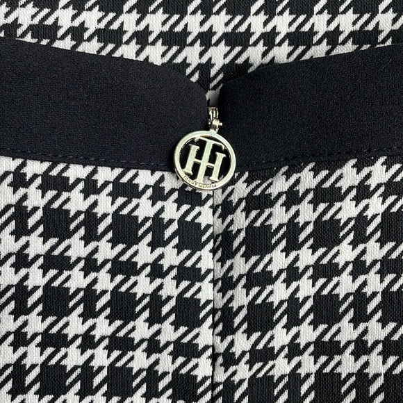 Tommy Hilfiger Houndstooth Plaid Dress Sz 14 - Picture 5 of 8